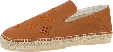 Louis Vuitton Bidart Espadrille 'Brown Leather' 1AA08S Louis Vuitton Bidart Espadrille 'Brown Leather' 1AA08S