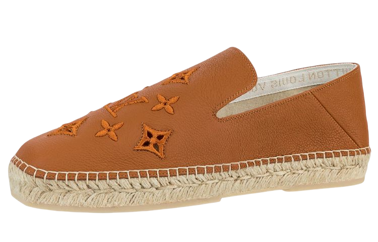 Louis Vuitton Bidart Espadrille 'Brown Leather' 1AA08S