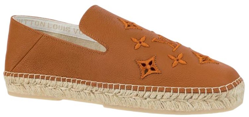 Louis Vuitton Bidart Espadrille 'Brown Leather' 1AA08S Order Louis Vuitton Bidart Espadrille 'Brown Leather' 1AA08S