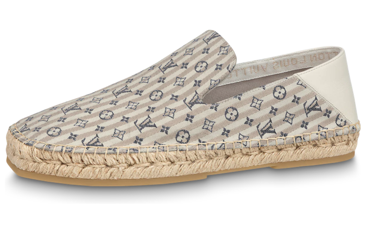 Louis Vuitton Bidart Espadrille Shoes 'Beige Monogram' 1ABFR6