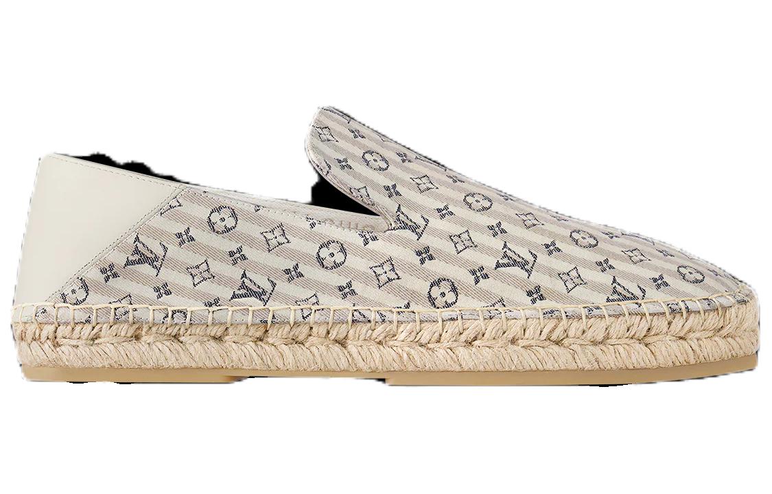Order Kasut Espadrille Louis Vuitton Bidart 'Beige Monogram' 1ABFR6