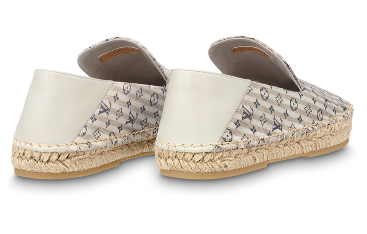 Lookbook Kasut Espadrille Louis Vuitton Bidart 'Beige Monogram' 1ABFR6