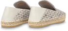 Lookbook Kasut Espadrille Louis Vuitton Bidart 'Beige Monogram' 1ABFR6