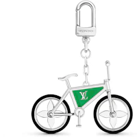 Lookbook Llavero Bicicleta Metal Esmalte Goma Unisex Plata LOUIS VUITTON. M77148