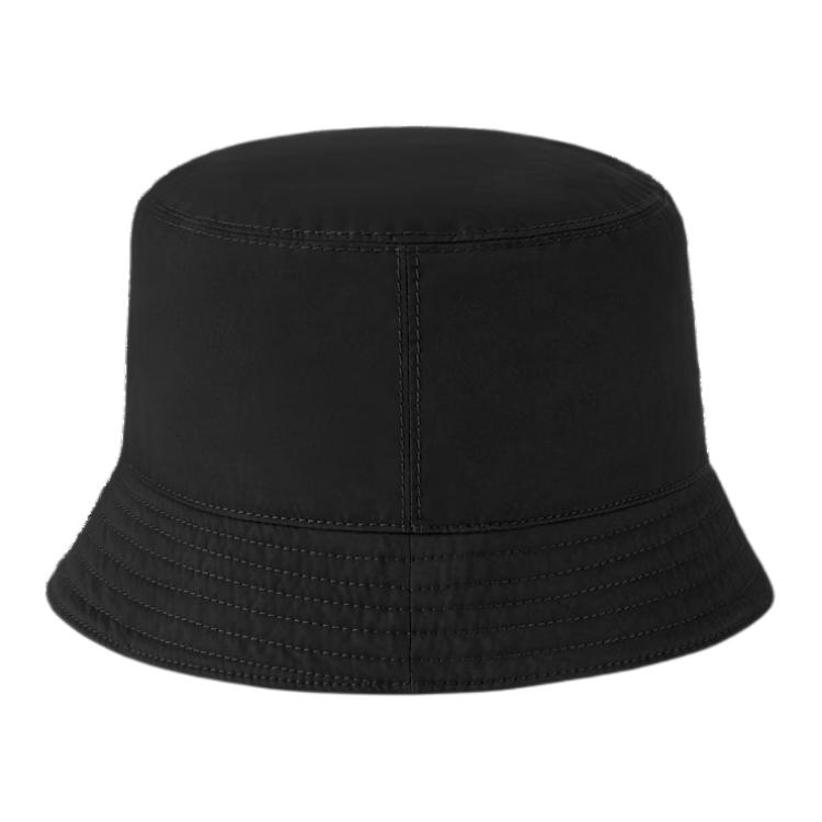 Shop Louis Vuitton Hitam Topi Nelayan Polyester Polyurethane Logo Kecil M7725