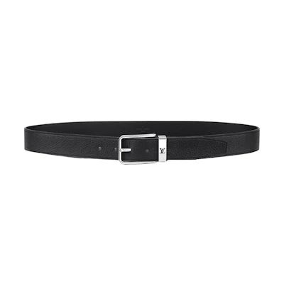 Louis Vuitton Black Belt 35cm - Classic Casual Fashion with Pin Buckle M6065S