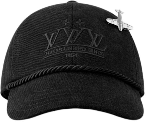 路易威登男士黑色棉质金属棒球帽 - 原创设计 M5012M Lookbook 路易威登男士黑色棉质金属棒球帽 - 原创设计 M5012M