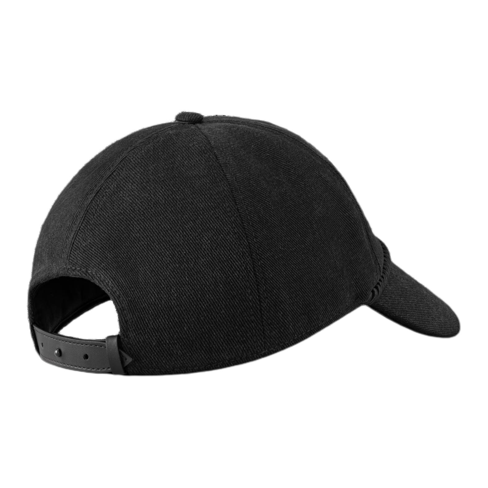 Shop 路易威登男士黑色棉质金属棒球帽 - 原创设计 M5012M