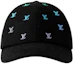 Buy LOUIS VUITTON Black Denim Cotton Baseball Cap with Logo Design M7974L