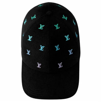 LOUIS VUITTON Black Denim Cotton Baseball Cap with Logo Design M7974L Shop LOUIS VUITTON Black Denim Cotton Baseball Cap with Logo Design M7974L
