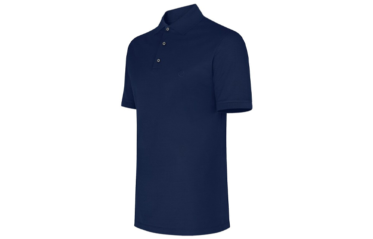 Shop LOUIS VUITTON Baju Polo Kasual Hitam Logo Sulam. 1A31U5