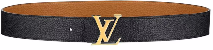 Louis Vuitton Black Leather Belt with Logo Buckle, 4cm Width M9151 Louis Vuitton Black Leather Belt with Logo Buckle, 4cm Width M9151