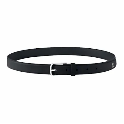 路易威登黑色皮革腰帶,金屬Logo設計,35CM寬 M8924T Order 路易威登黑色皮革腰帶,金屬Logo設計,35CM寬 M8924T