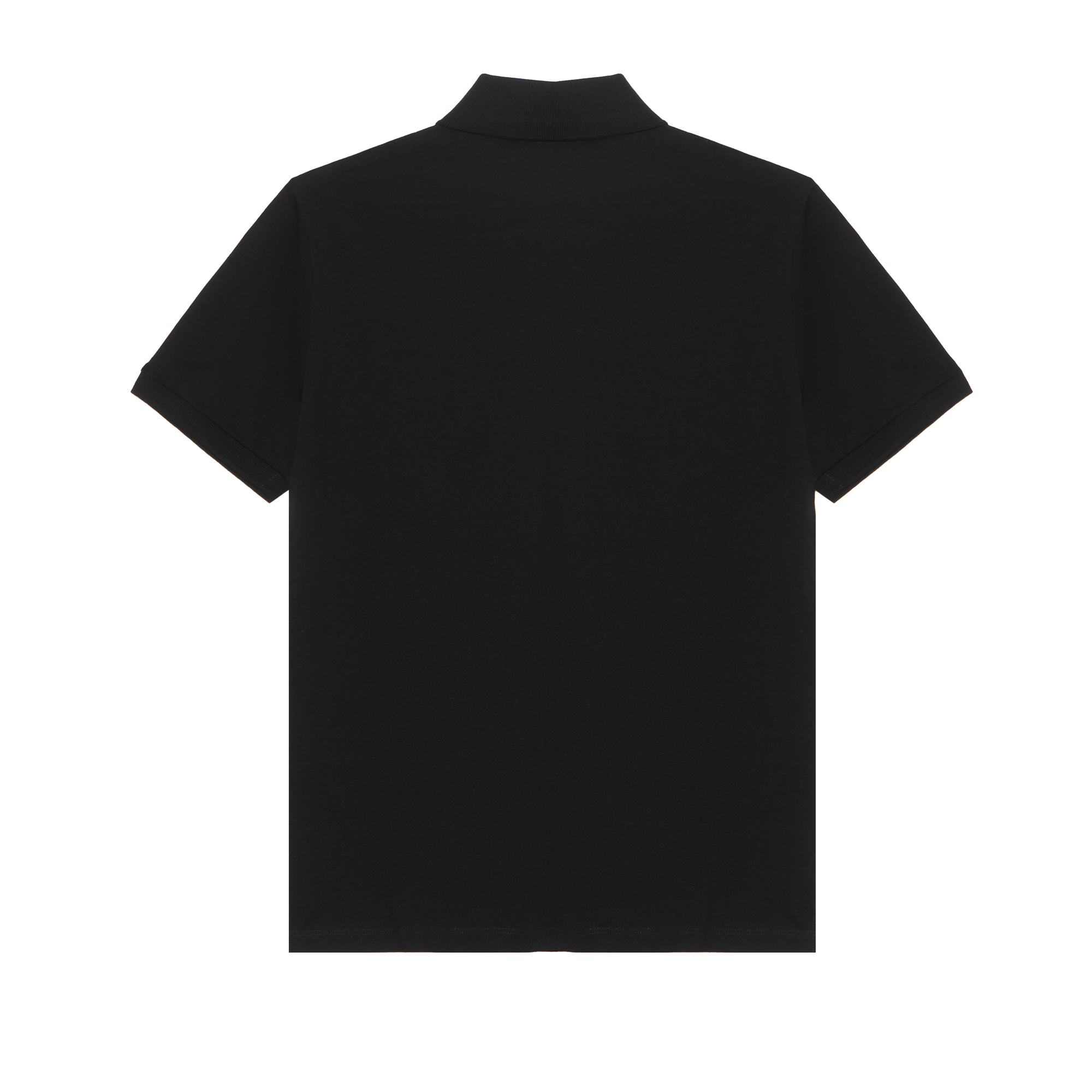 Lookbook LOUIS VUITTON Baju Polo Lengan Pendek Logo Sulam Hitam. 1A1S8A