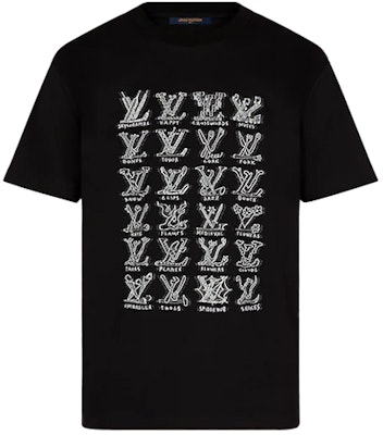 路易威登 黑色Logo印花圓領T恤 1A8GV6 Order 路易威登 黑色Logo印花圓領T恤 1A8GV6