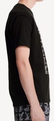 路易威登 黑色Logo印花圓領T恤 1A8GV6 Purchase 路易威登 黑色Logo印花圓領T恤 1A8GV6