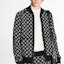Lookbook Louis Vuitton Jaket Bomber Cetakan Monogram Hitam 1A8HCS