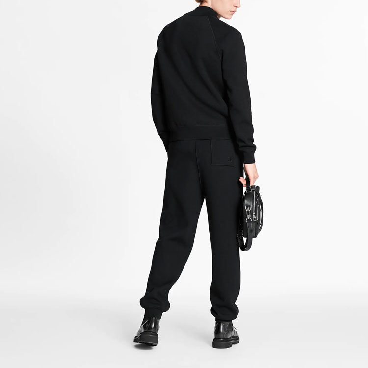 Details for Louis Vuitton Jaket Bomber Cetakan Monogram Hitam 1A8HCS