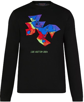 LOUIS VUITTON Baju Hitam Monogram Lengan Panjang Pullover 1A8HMM Buy LOUIS VUITTON Baju Hitam Monogram Lengan Panjang Pullover 1A8HMM