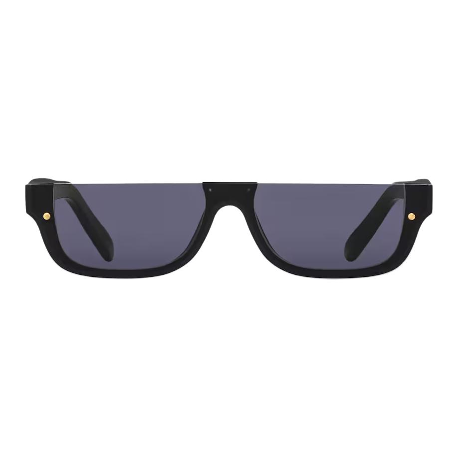 Louis Vuitton Black Rectangular Acetate Metal Unisex Sunglasses Z3143U 圖 2