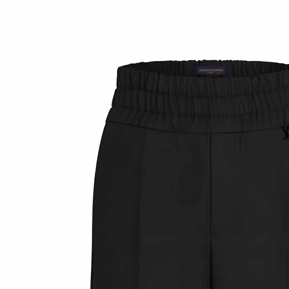 Details for 路易威登 黑色直筒彈性腰短褲 1A8PEI