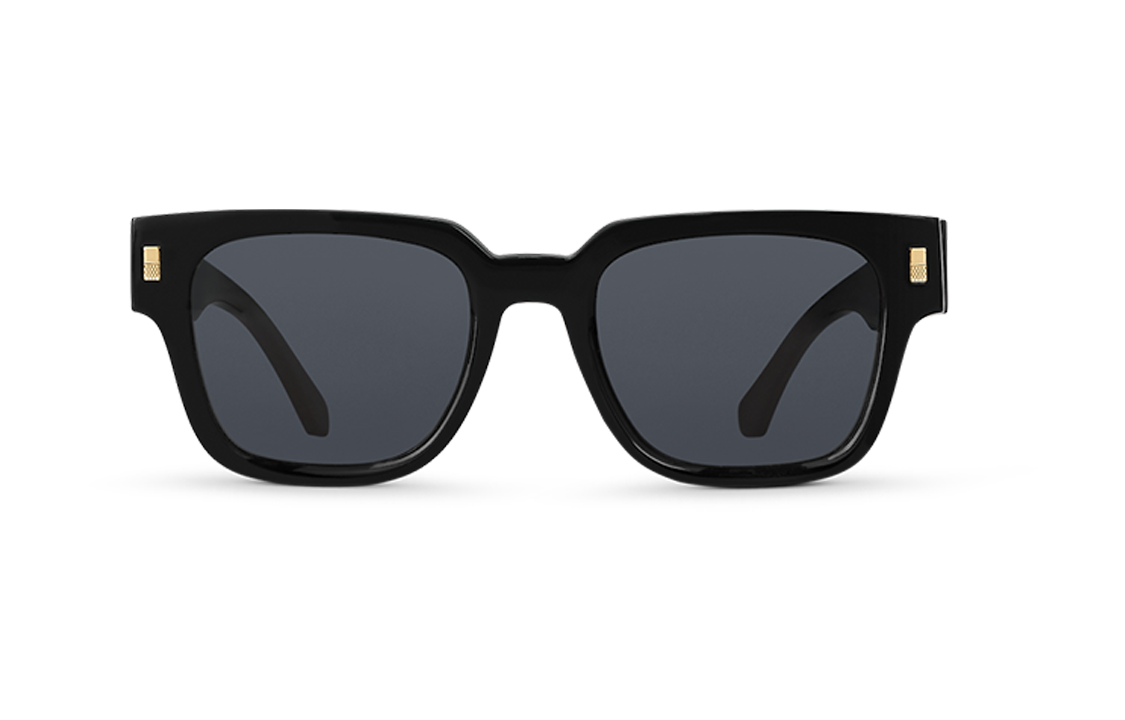 Louis Vuitton Black Square Sunglasses for Men with Monogram Detail. Z1496E 圖 4