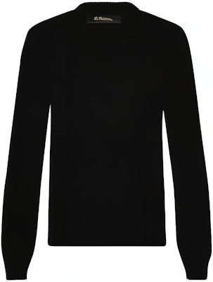 LOUIS VUITTON Suéter Negro de Punto con Oso de Peluche de Manga Larga 1A99JM Lookbook LOUIS VUITTON Suéter Negro de Punto con Oso de Peluche de Manga Larga 1A99JM