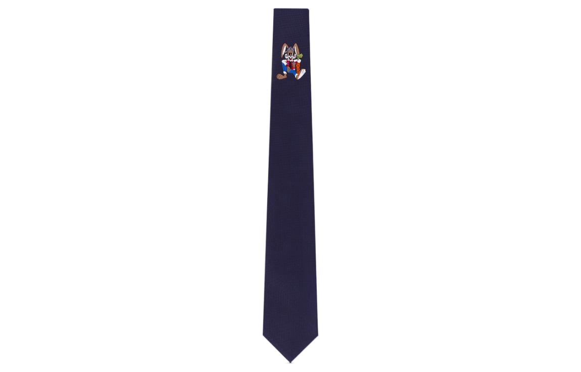Order Louis Vuitton Blue  Tie with Rabbit Print Casual Design. M78032