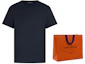 Cheap Louis Vuitton Blue Embroidered Logo Crewneck Relaxed Fit T-Shirt. 1A1SAZ
