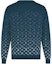 Lookbook Suéter Crewneck Degradado Azul con Logo Jacquard de Louis Vuitton. 1A9GIM