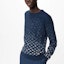 Purchase Suéter Crewneck Degradado Azul con Logo Jacquard de Louis Vuitton. 1A9GIM
