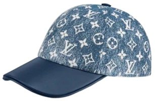 Order 路易威登 藍色字母圖案帽 男女適用 M77438