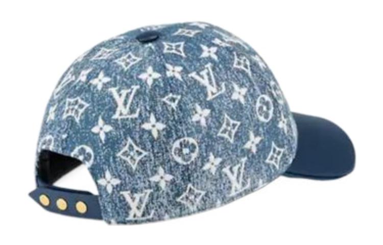Lookbook Topi Corak Logo Biru LOUIS VUITTON Unisex. M77438