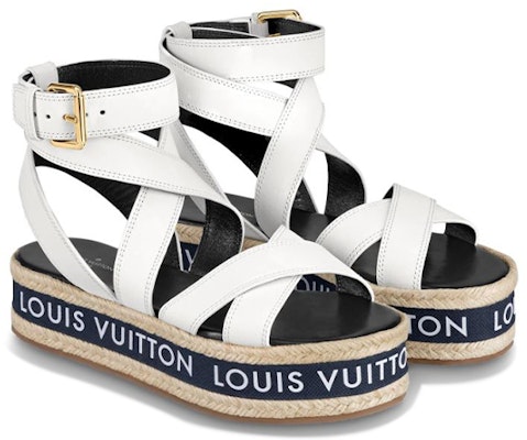 路易威登界限厚底鞋‘小牛皮白’ 1A63U1 Shop 路易威登界限厚底鞋‘小牛皮白’ 1A63U1