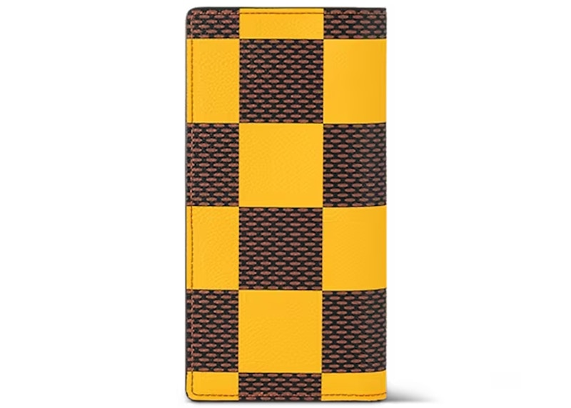 Order Cartera Louis Vuitton Brazza Damier Pop Amarillo