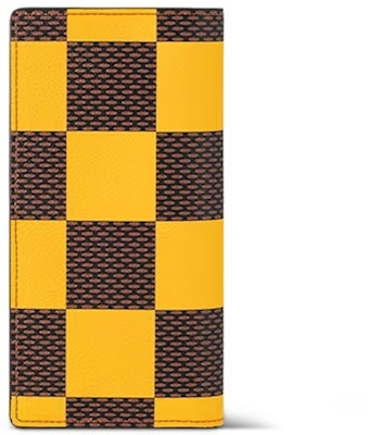Louis Vuitton Brazza Wallet Damier Pop Yellow Order Louis Vuitton Brazza Wallet Damier Pop Yellow