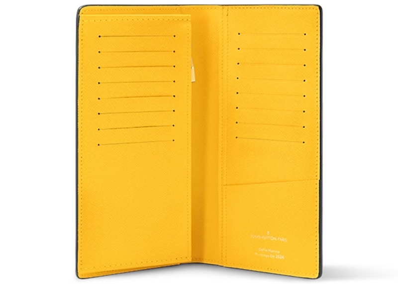 Lookbook Cartera Louis Vuitton Brazza Damier Pop Amarillo