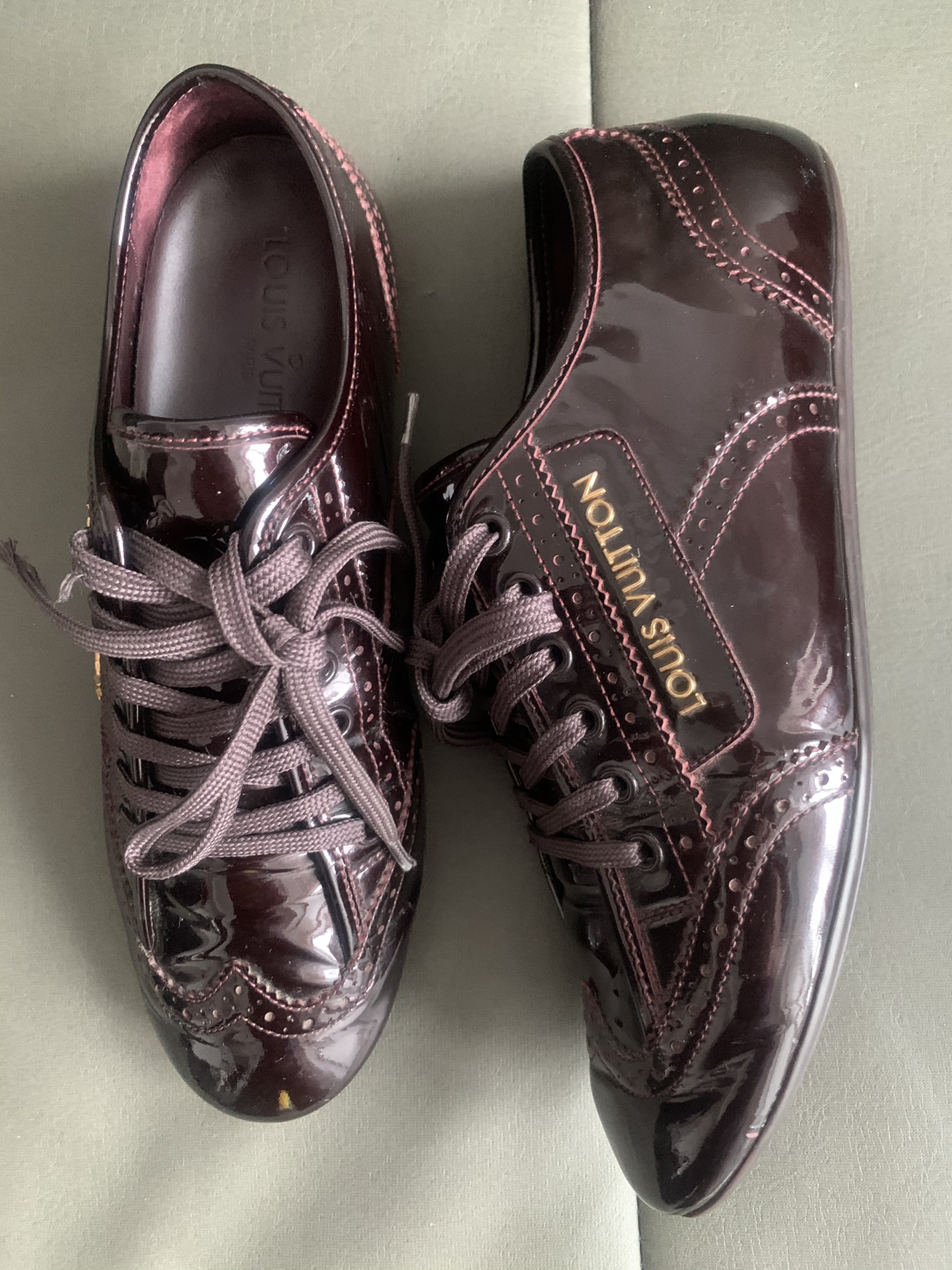 Order Louis Vuitton Brogue 'Motif Bunga' G0--0191