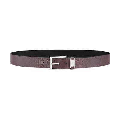 Louis Vuitton Brown Leather Belt 35cm - Casual, Trendy, Elegant M0586U