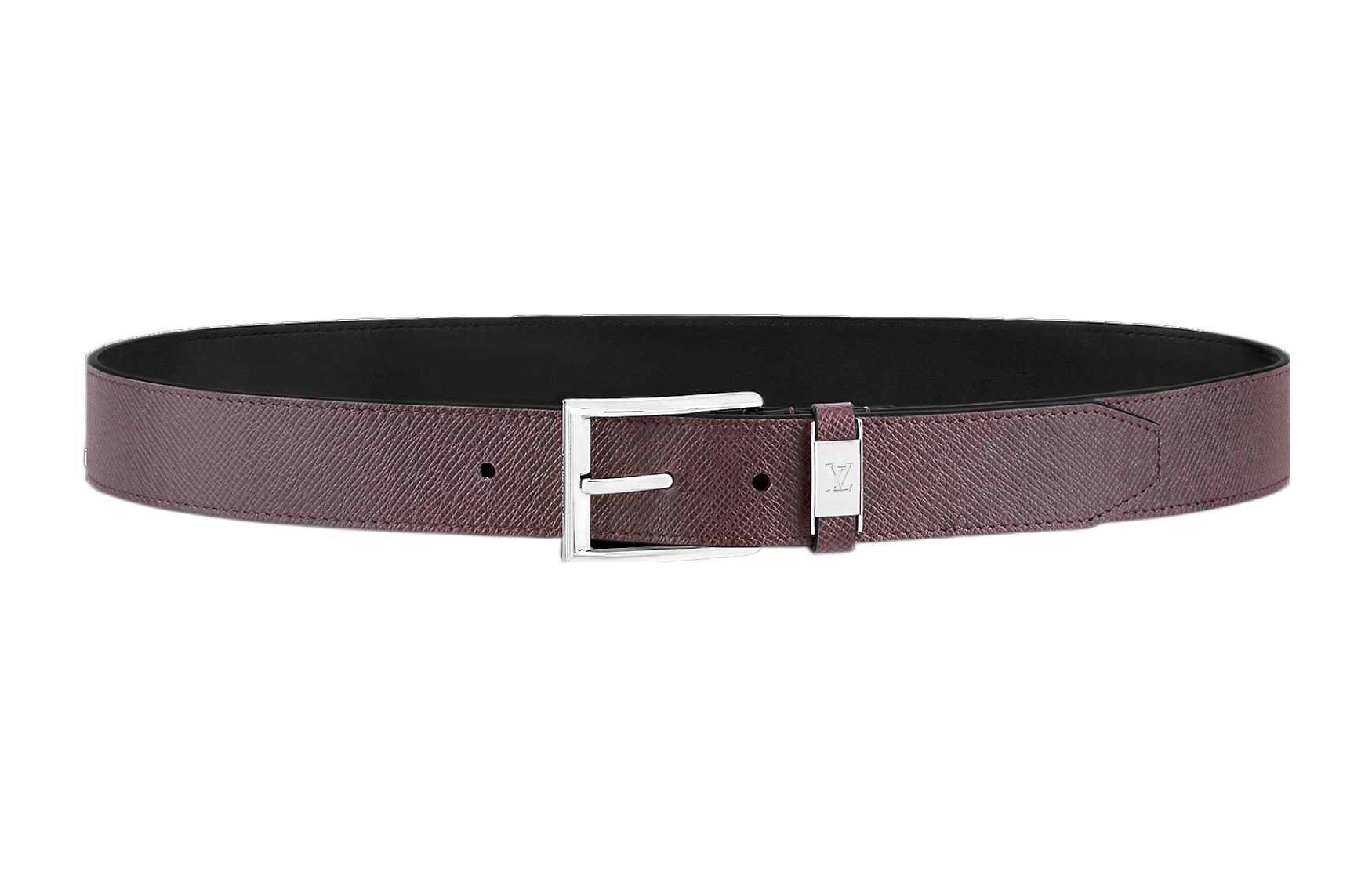 Louis Vuitton Brown Leather Belt 35cm - Casual, Trendy, Elegant M0586U 圖 2