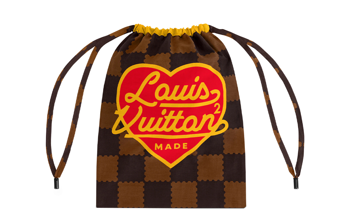 LOUIS VUITTON Brown Mask Scarf MP3264 圖 4