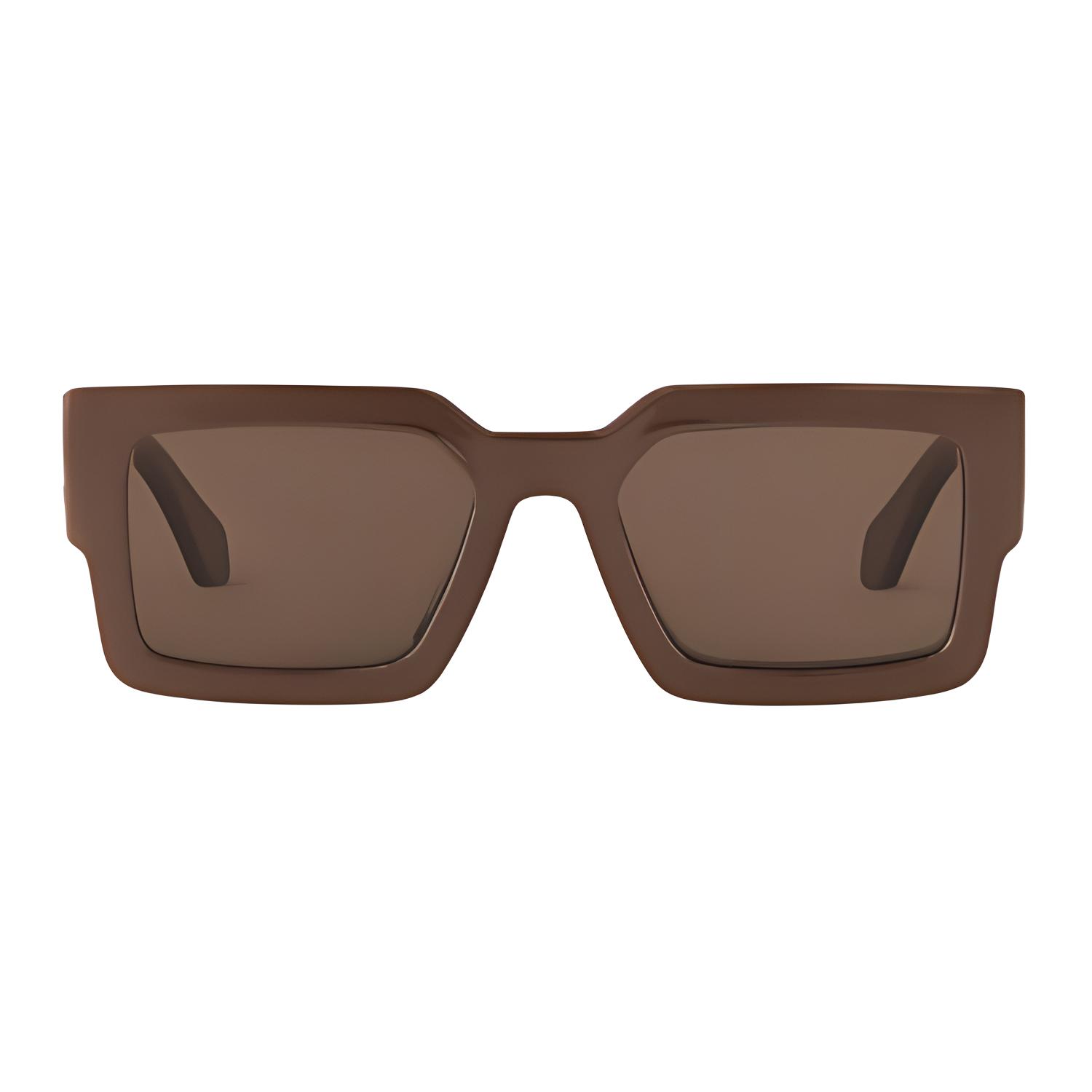 Louis Vuitton Brown Square Acetate Metal Sunglasses Unisex Couple Design. z2702e 圖 2