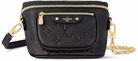 Louis Vuitton Bumbag Mini Black Louis Vuitton Bumbag Mini Black