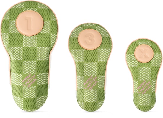 Louis Vuitton by Tyler, the Creator Albatros Golf Head Covers Green Damier Golf Buy Louis Vuitton by Tyler, the Creator Albatros Golf Head Covers Green Damier Golf
