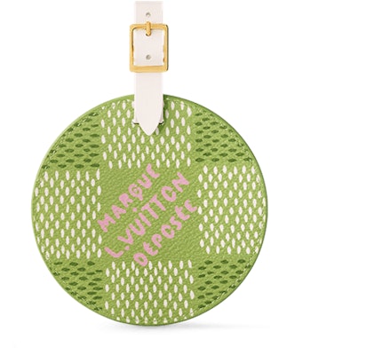 Louis Vuitton by Tyler, the Creator Bag Tag With Tees Green Damier Golf Buy Louis Vuitton by Tyler, the Creator Bag Tag With Tees Green Damier Golf
