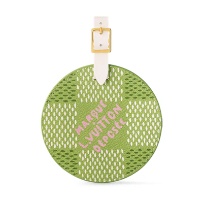 Louis Vuitton by Tyler, the Creator Bag Tag With Tees Green Damier Golf