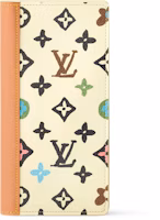 Louis Vuitton by Tyler, the Creator Brazza Wallet Vanilla Craggy Monogram Louis Vuitton by Tyler, the Creator Brazza Wallet Vanilla Craggy Monogram