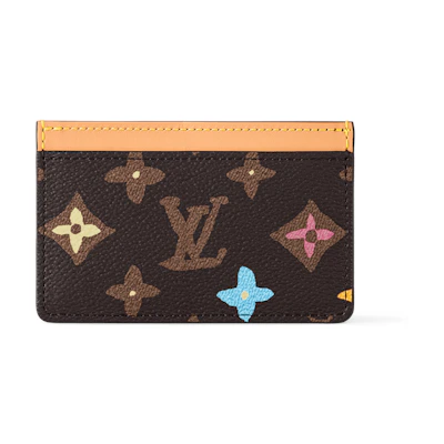 Louis Vuitton by Tyler, the Creator Card Holder Chocolate Craggy Monogram