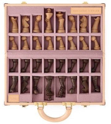 Louis Vuitton by Tyler, the Creator Chess Box Green Damier Golf Lookbook Louis Vuitton by Tyler, the Creator Chess Box Green Damier Golf