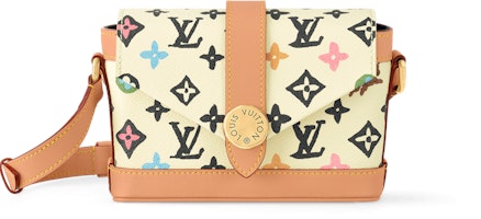 Louis Vuitton by Tyler, the Creator Envelope Wearable Wallet Vanilla Craggy Monogram Louis Vuitton by Tyler, the Creator Envelope Wearable Wallet Vanilla Craggy Monogram